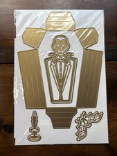 Anna Griffin COFFIN BOX CARD DIES New Halloween Dies Vampire Coffin