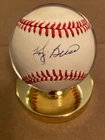 Yogi Berra Yankees HOF signed auto baseball PSA/DNA  OAL Bobby Brown ball