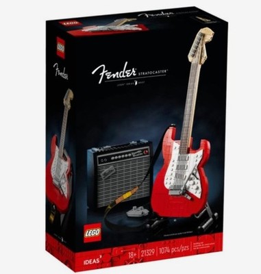 NEW LEGO 21329 Fender Stratocaster 1074 Piece Sealed Genuine