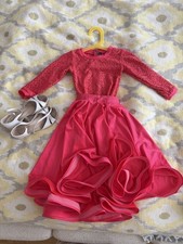 Tanzsport Set Mädchen – Turnierkleid, Tanzschuhe – Latein / Standard