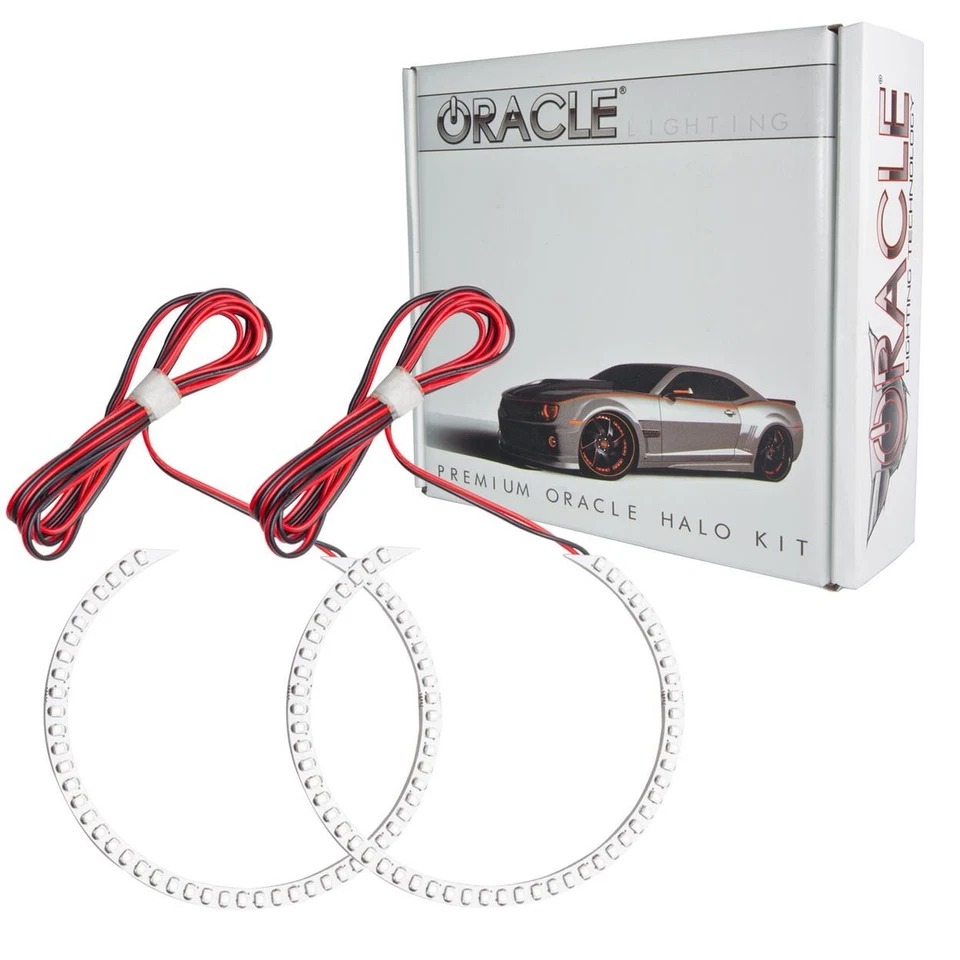 Oracle Fog Light Kit - 2002 thru Fits 2005 Dodge Ram LED Fog Halo Kit, White - Изображение 3 из 4