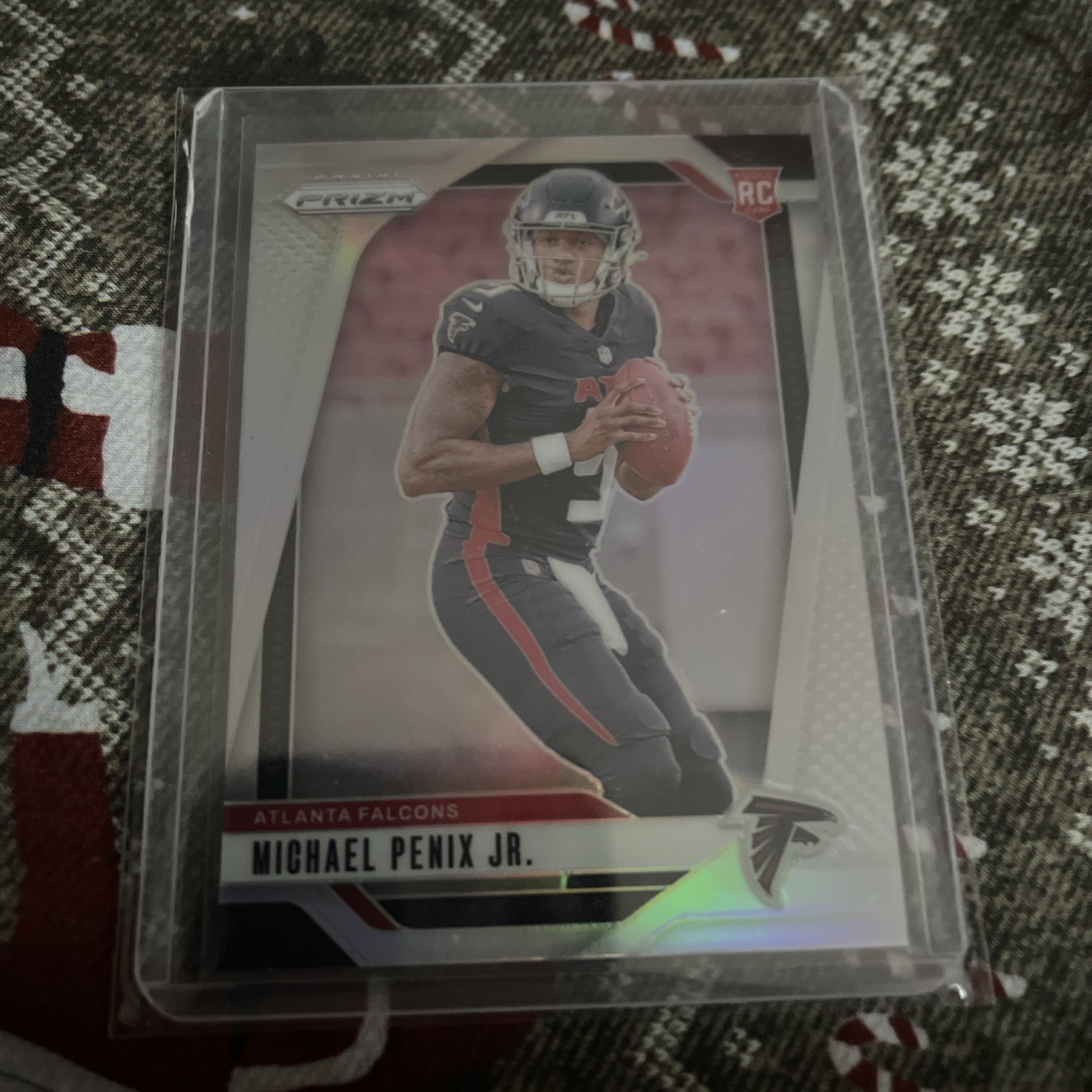 2024 Panini Prizm - Rookies Michael Penix Jr. #378 Silver Prizm (RC) A1