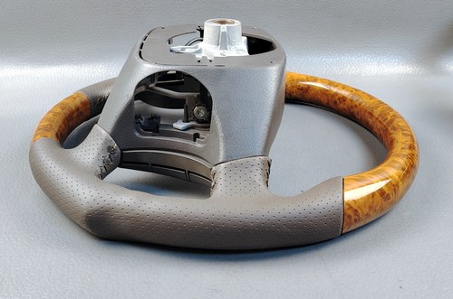 TOYOTA Land Cruiser 100 4RUNNER GX470 LX470 BEIGE MULTIMEDIA STEERING WHEEL - Foto 22 di 22