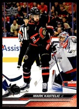 2023-24 Upper Deck Mark Kastelic Ottawa Senators #598