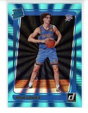 2021-22 Panini Donruss - Rated Rookie Josh Giddey #202 Holo Teal Laser (RC)