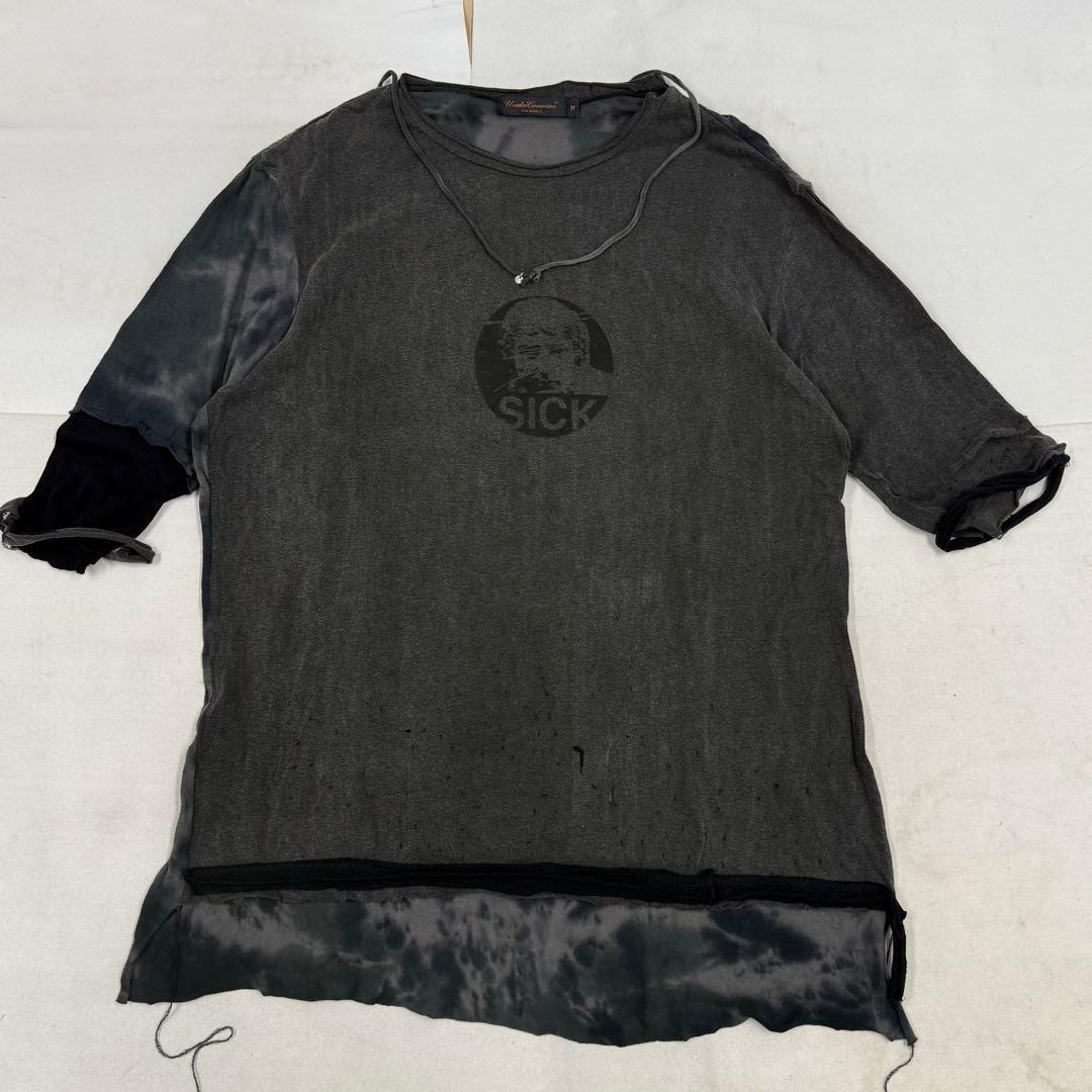 UNDERCOVER 04AW But Beautiful Reconstructed Tee Choker Archive 