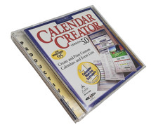 Calendar Creator 5.0 CD-ROM for Win 95   Custom Calendar  Event Maker Software