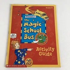 Scholastic Magic School Bus Activity Guide Book Season 2 Vintage 1995 Frizzlwe