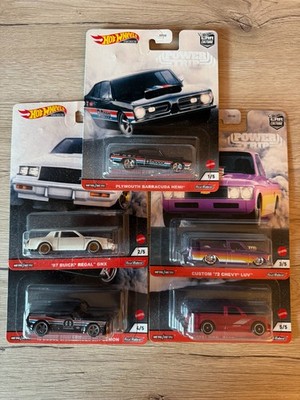 Hot Wheels Car Culture Premium Power Trip 5er Set NEU OVP