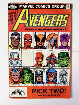 Avengers #221 (1982) - Newsstand VG