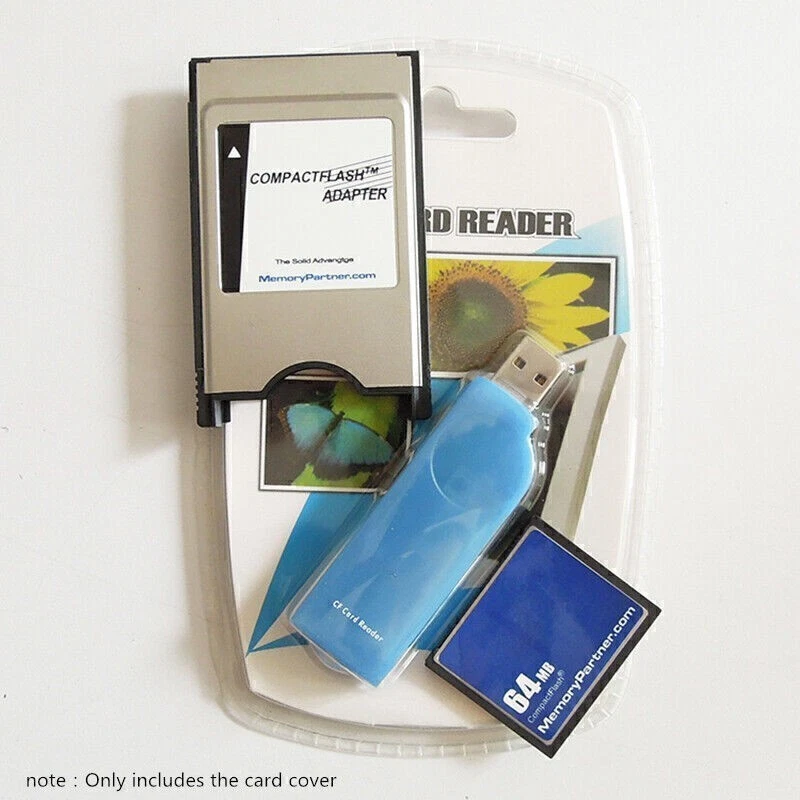 New Compact Flash CF to PC Adapter PCMCIA Cards Reader for Laptop Notebook - Image 3 of 4