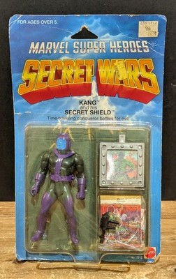 1984 Mattel Marvel Secret Wars KANG THE CONQUEROR - MOC New On Card - Sealed