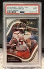 2022 Panini Select Draft Picks Patrick Mahomes White Prizm 35/35 PSA 9