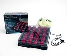 Remington Ceramic Silk Hot Rollers Hair Curlers H-9096 T Studio Set Of 20