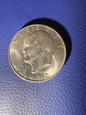 1972 Eisenhower $1 Coin Circulated Uncertified