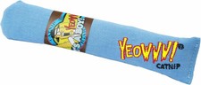 Ducky World Yeowww! Cigar 7&rdquo; Organic Catnip Kicker for Barn Cats