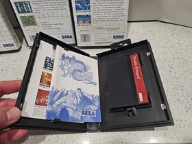 Sega Master System / Power Base, 12 Games, Cables, One Controller, One Joystick