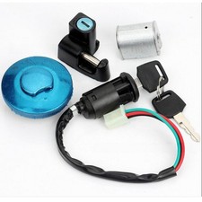 For Honda Z50 50A Z50J Z50R Motorcycle Lock Kit Aluminum Alloy and ABS Material