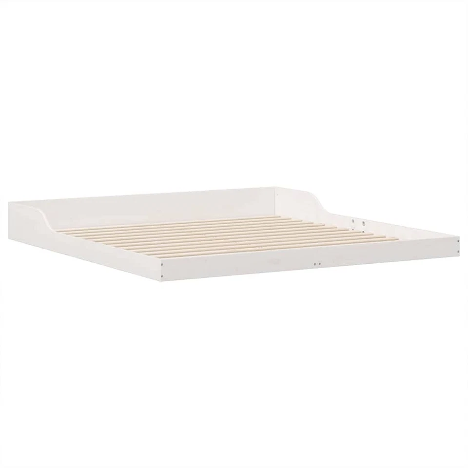 Futonbett Einzelbett Doppelbett Ohne Matratze Bett Bettgestell Massivholz kiefer - Bild 3 von 4