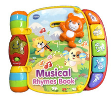 VTECH Musical Rhymes Book Baby  Toddler Toy Educational Learning 6-36 Month Red