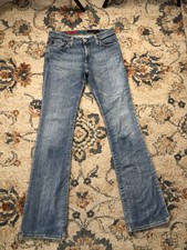 AG Adriano Goldschmied Jeans Womens 28 Light Wash Blue The Angel Bootcut USA
