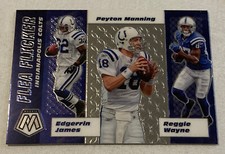 2020 Panini Mosaic Flea Flicker Indianapolis Colts Insert Manning James Wayne