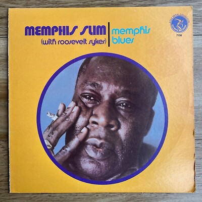 Memphis Slim With Roosevelt Sykes   Memphis Blues US 1974 vinyl lp Near Mint