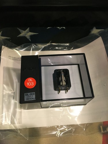 Denon DL103 complete new cartridge mounted in satin black DIY body ready to play - Picture 8 of 12