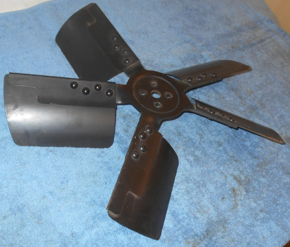 1969 1970 1971 1972 1973 Ford F100 F250 Econoline Bronco VENTILADOR ORIGINAL MOTOR 5 PALAS Foto 2 de 4