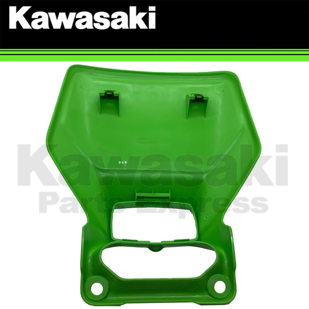 NEW 1989-1994 GENUINE KAWASAKI KDX 200 250 GREEN HEADLIGHT COVER