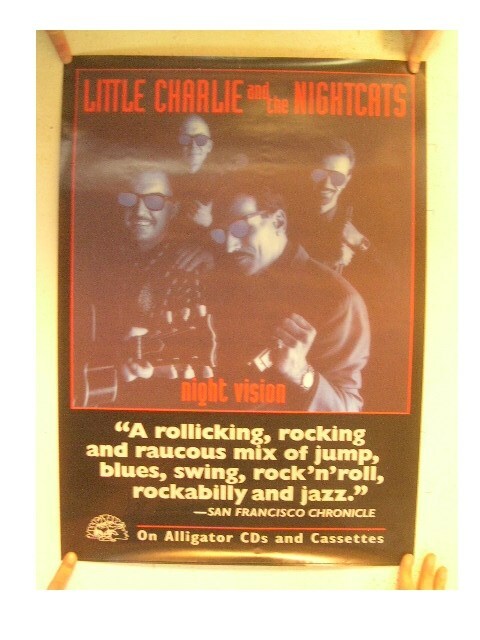 Little Charlie And The Nightcats Poster Night Cats & Night Vision