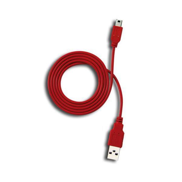 3653968 TECNOWARE Tecnoware Cable Mini USB 100 Red*