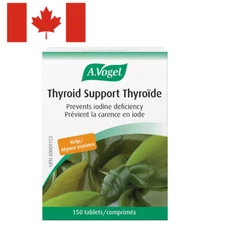A.Vogel Thyroid Support Thyroide, 150 Tablets, Kelp/Seaweed Supplement,