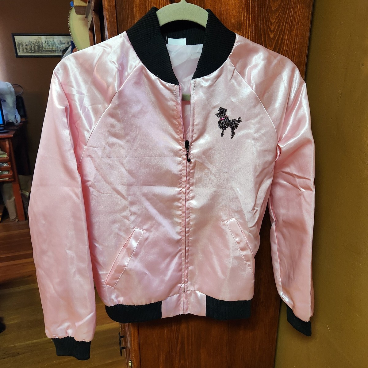 【美品】RASPBERRYPIE / Pink Poodle Jacket Pink Satin Repro 50's Poodle Jacket by Spirit sz S | eBay
