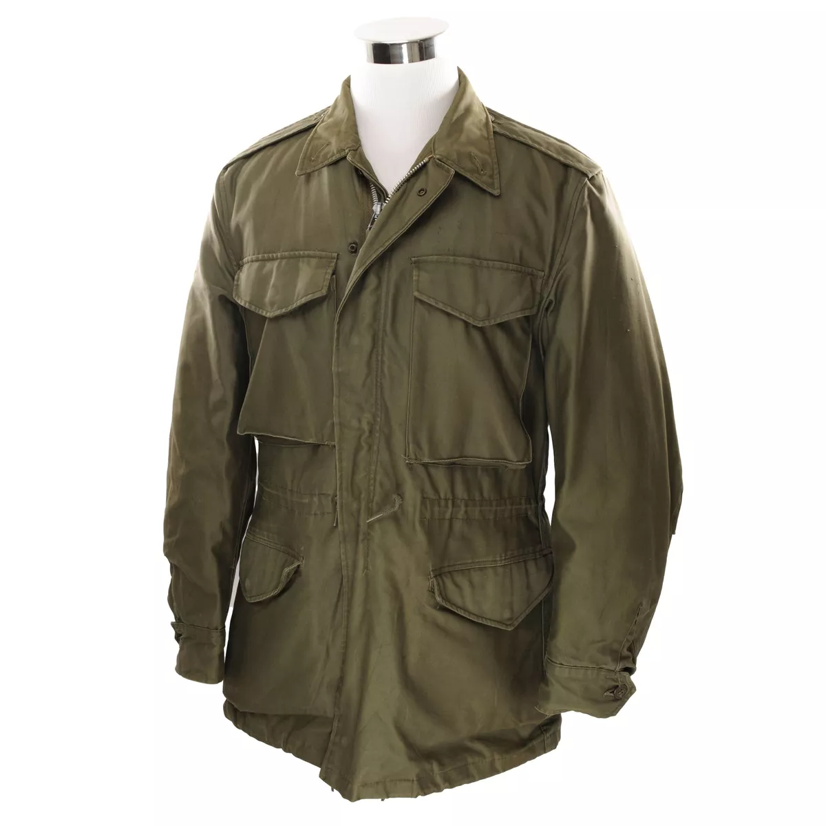 VINTAGE US ARMY FIELD JACKET M-1951 M51 1950S VIETNAM WAR SMALL