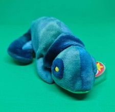 RAINBOW the chameleon ~ TY Beanie Babies ~ MWMT ~ In hand In Oz ~ HTF ~ Retired