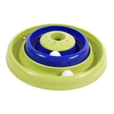 Bergan Catnip Hurricane Cat Toy Green/Blue, 16"