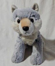 Aurora - Flopsie - 12" Winter Wolf Plush Stuffed Animal Super Soft Realistic