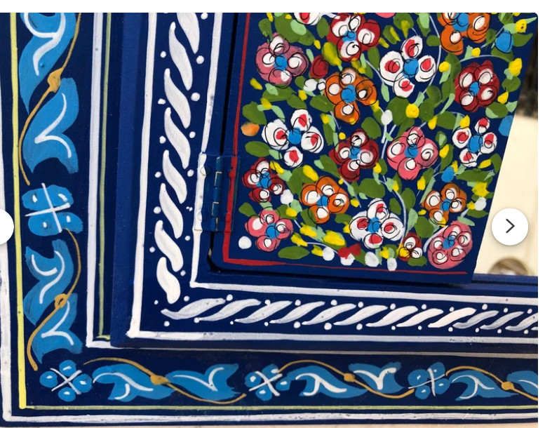 Mirror Beautiful Handmade Moroccan Mirror Wall Decor Home Eye Wood Art Frame 