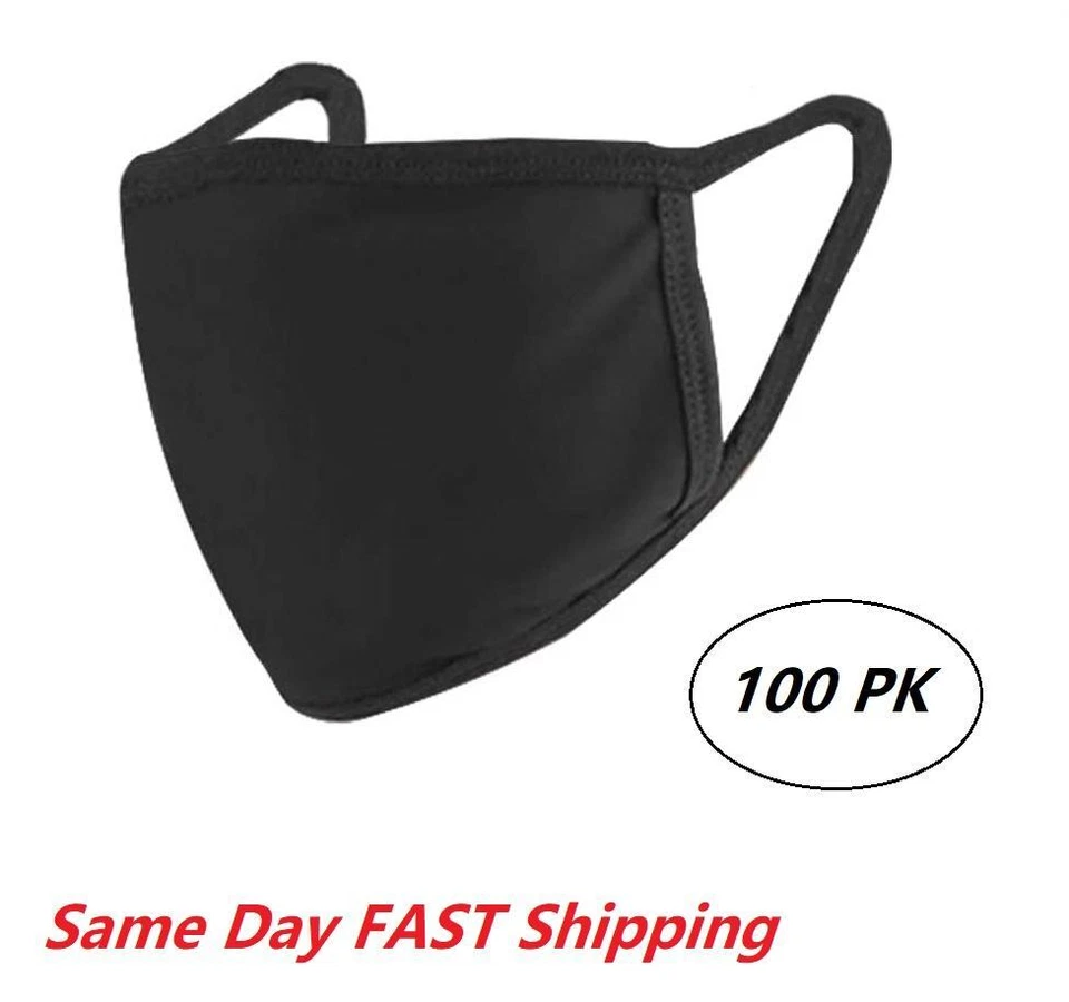 100 cubiertas bucales faciales lavables reutilizables transpirables NUEVAS Foto 3 de 4