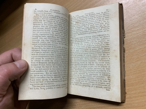 *RARE* 1790 "HISTOIRE DE L'ANGLETERRE" T A LLOYD VOL 7 PETIT LIVRE ANTIQUE (P3) - Imagen 12 de 17