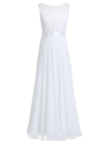 Women's Chiffon Long Bridesmaid Dresses Cocktail Wedding Evening Prom Ball AU - Picture 31 of 111