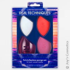 1 REAL TECHNIQUES Fa La La Flawless Makeup Sponge Set "RT-0012"*Joy's cosmetics*