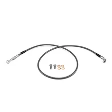 Front Non-ABS Brake Line Kit +6" For Harley Dyna Fat Bob CVO/SE FXDFSE 2009-2010