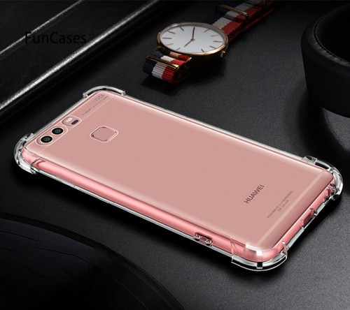 FUNDA HUAWEI P9 PLUS TPU SILICONA ANTI GOLPES REFORZADA + CRISTAL | eBay
