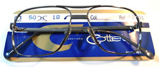 Vintage COTTET 62101 Gunmetal 50/18 Made in France Eyeglass Frame NOS L6