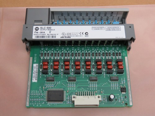Allen Bradley 1746-OB16 Series D SLC 500 Output Module w/ 90 Day - Picture 3 of 6