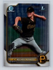2022 Bowman Draft Chrome 1st #BDC-176 Michael Kennedy Pittsburgh Pirates