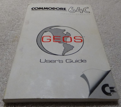Commodore 64C Personal Computer GEO'S TM User's Guide 1985 