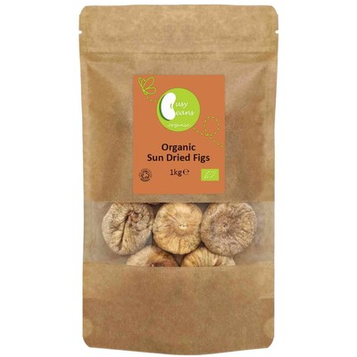 Bio sonnengetrocknete Feigen - zertifiziert biologisch - von Busy Beans Bio (1 kg)